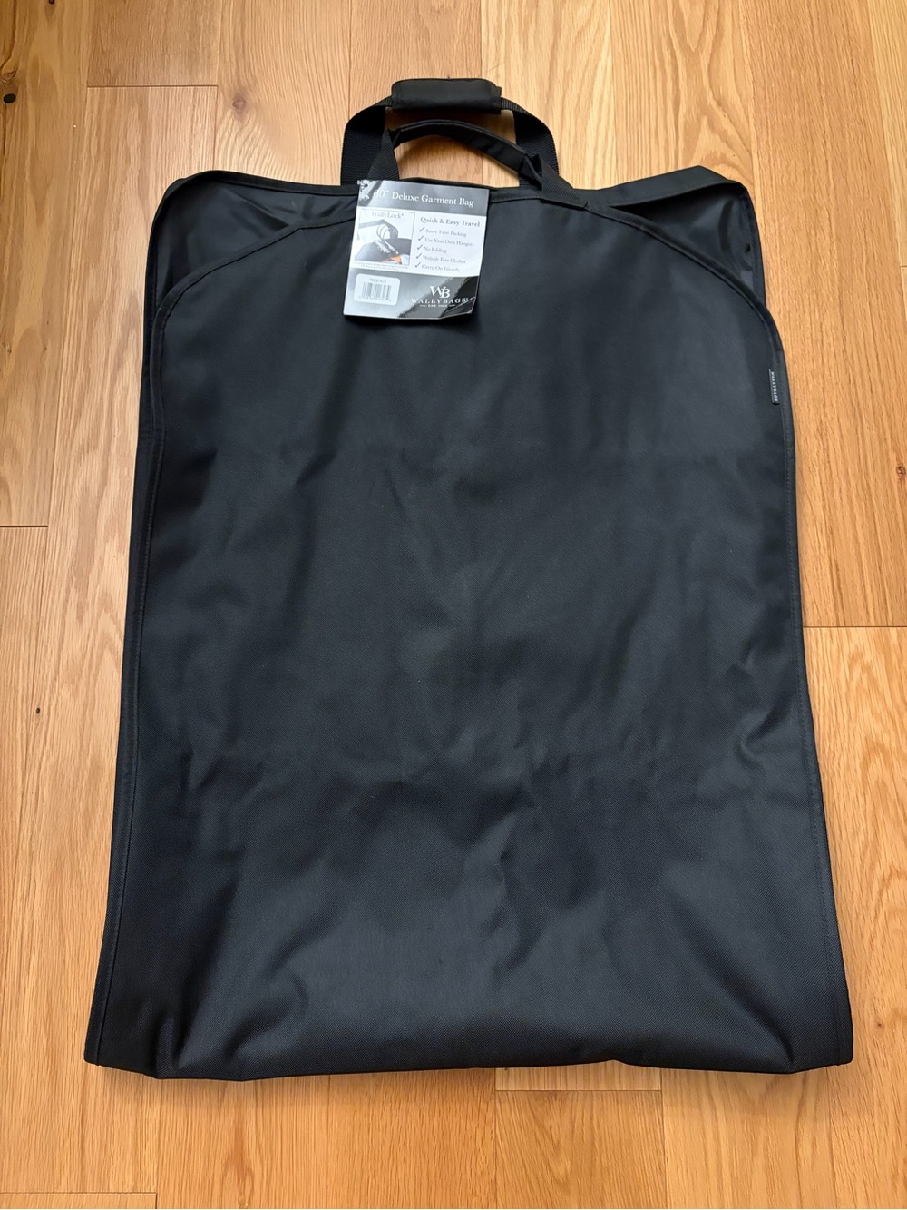 60” Black Garment Bag
